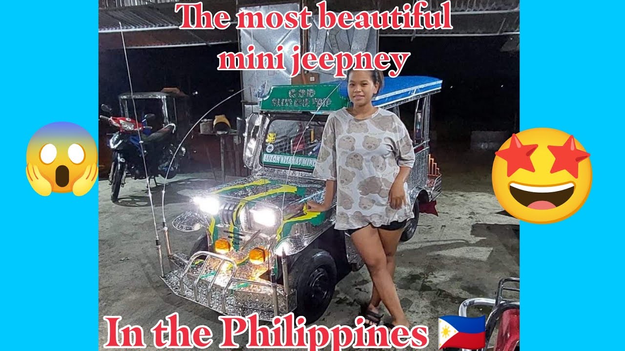 HOME MADE MINI-JEEPNEY Only In the Philippines 🇵🇭 The smalless jeepney Motorcycle Engine 💪