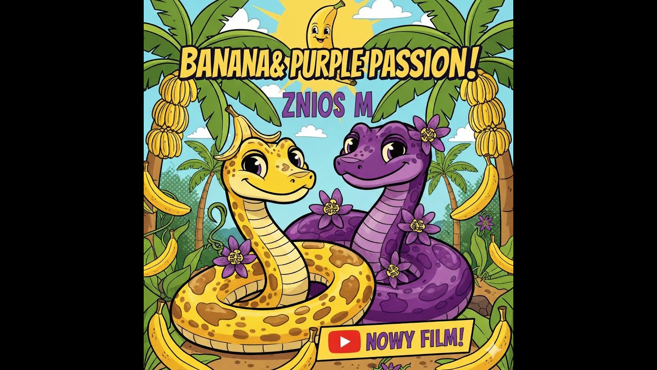 Amazing Banana & Purple Passion Ball Python - Znios M