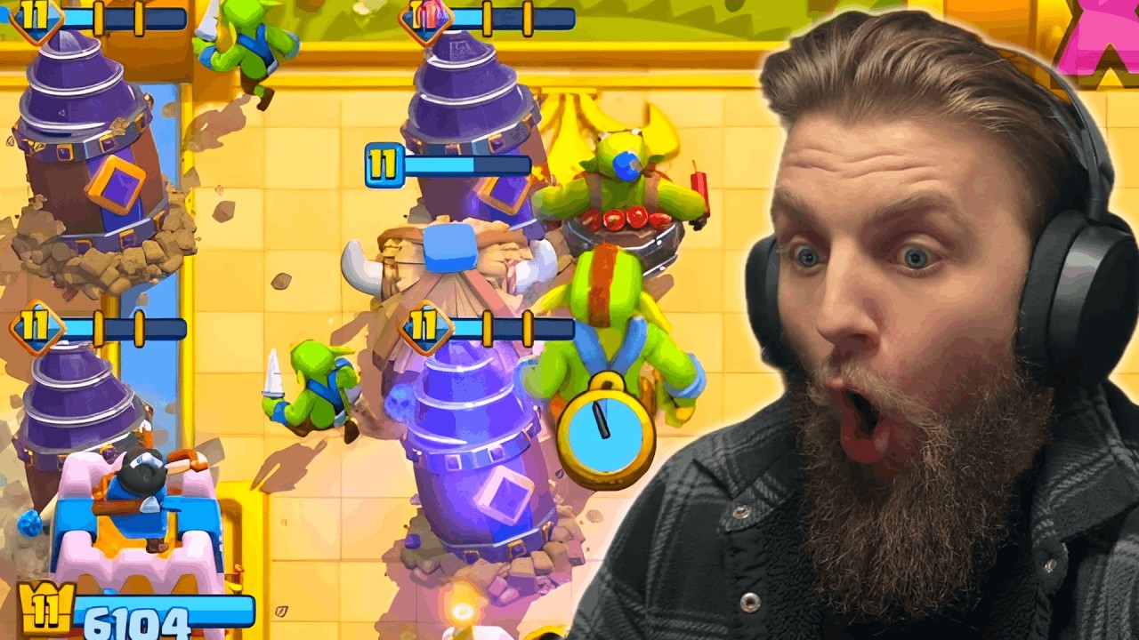 I Beat Chaos Mode With Goblins Only... (Clash Royale)