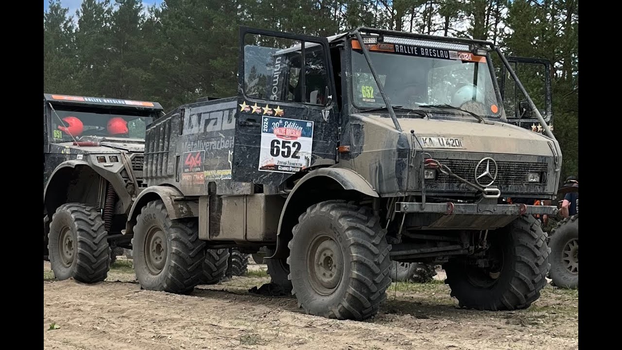 30th Edition Rallye Breslau 2024 - in the sand of Zagan with unimog-racing.de