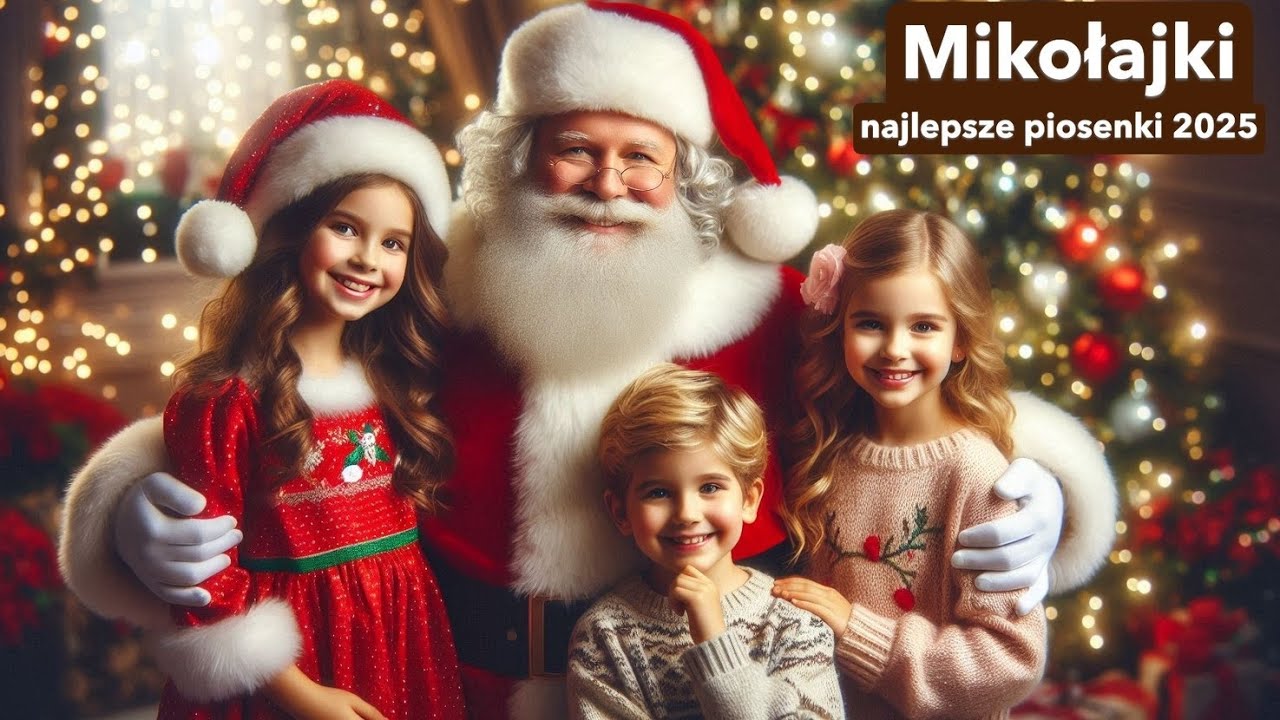 PIOSENKI O MIKOŁAJU 🎁 najlepsze Mikołajkowe Piosenki dla Dzieci 🎅 Święta 2025 ✨ Skarbnica Melodii