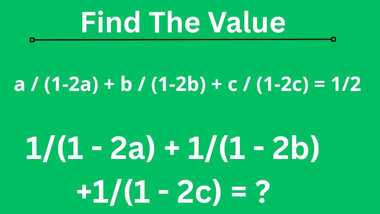 Algebra Practice Problems with Solution | A Nice Algebra Question For School level 