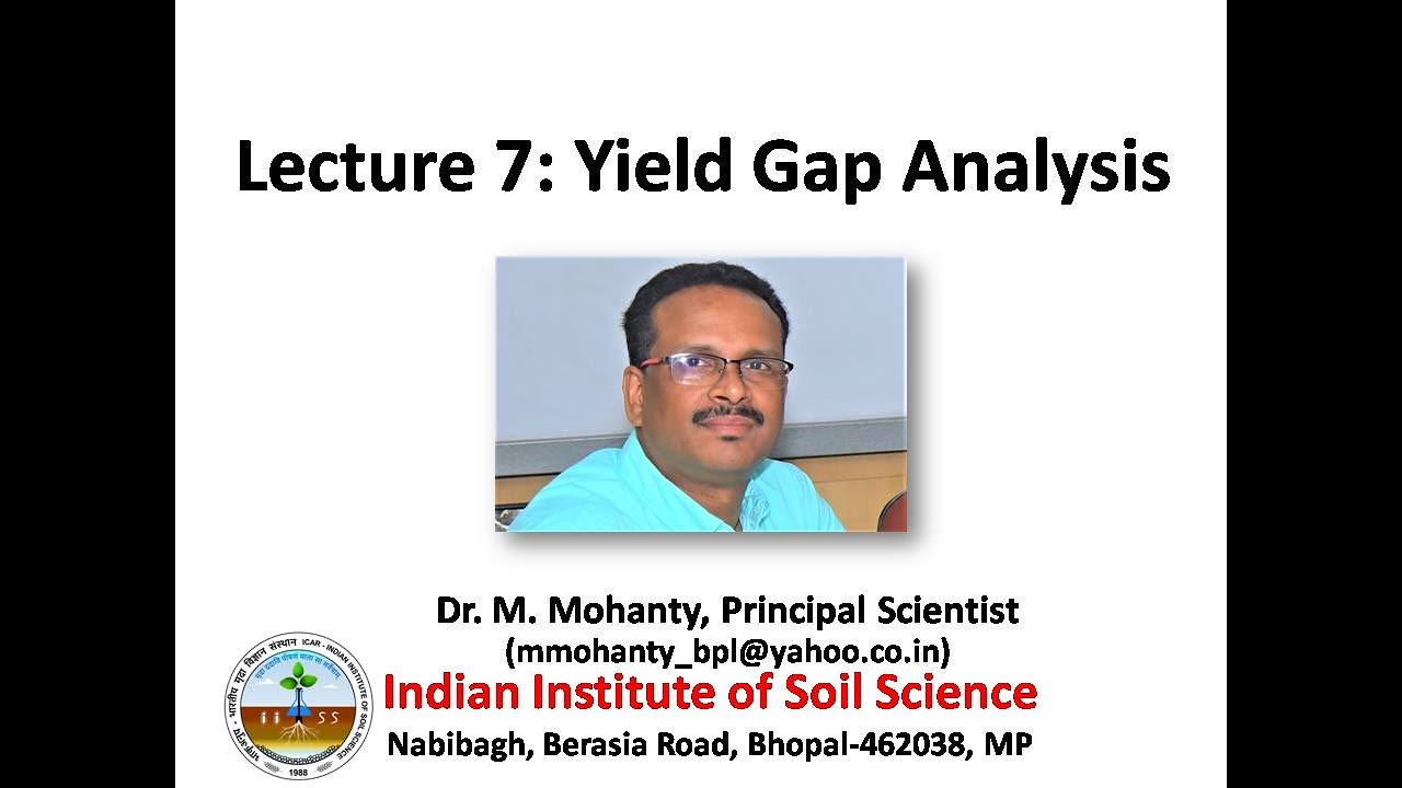 What is Yield gap analysis? Can we analyze yield gaps for crops using APSIM model?