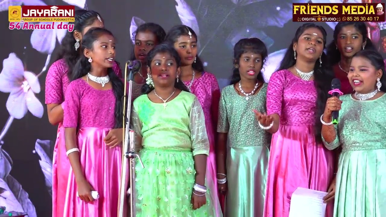 JAYARANI GROUP OF SCHOOLS PUDUKKOTTAI | 54TH Annual day | M2