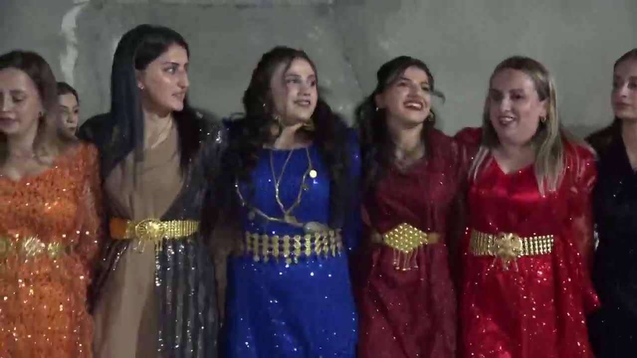 Şırnak Uludere Hilal Beldesi Tevfik ve Medya Çiftinin Kınası-Part3