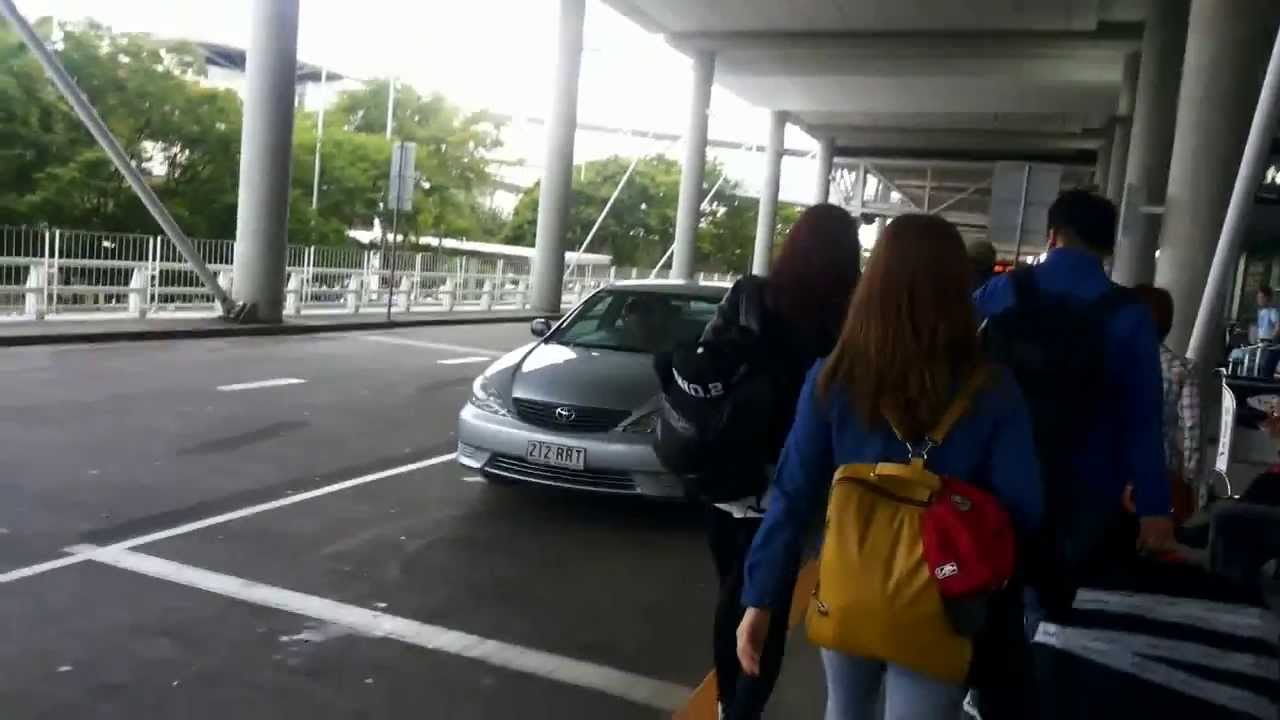 Song ji hyo arrived at brisbane.