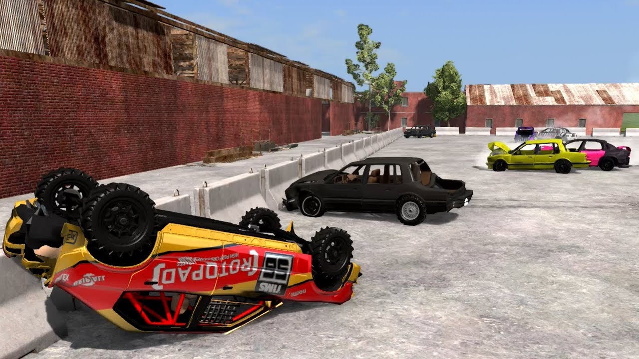BeamNG.drive - Demolition Derby - The Fair Grounds