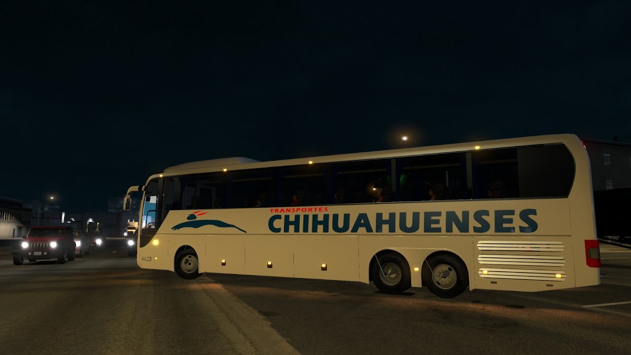 American Truck Simulator | Autobús Man destino Cabo San Lucas