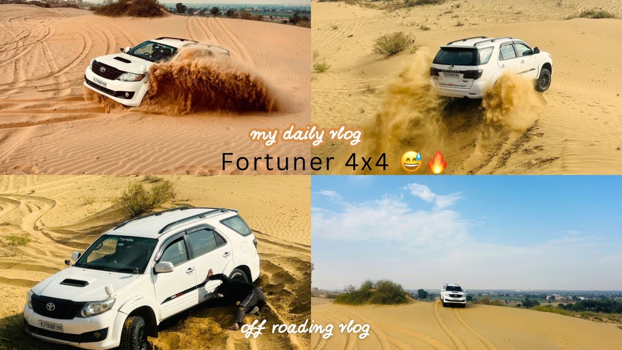 Fortuner OFF-ROADING 😱 Gaadi Fas Gayi | Full Adventure Vlog 🔥/daily vlog 