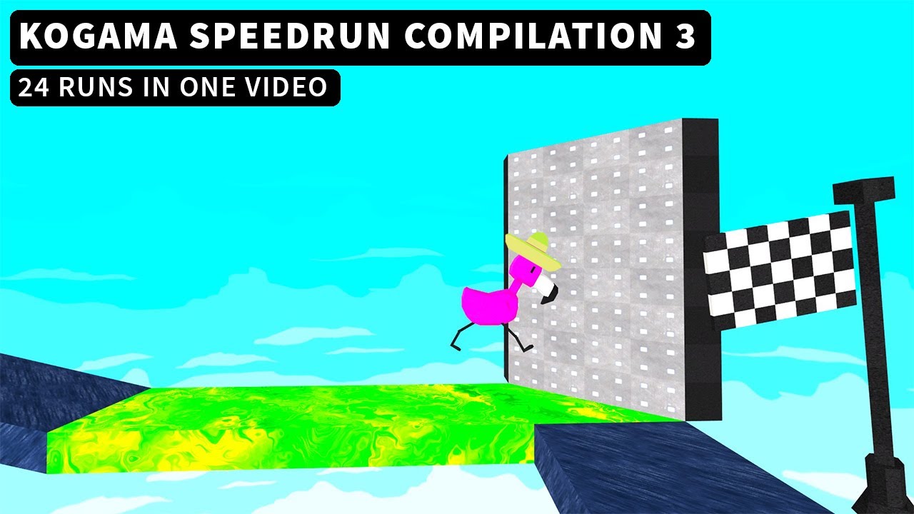Kogama Speedrun Compilation 3