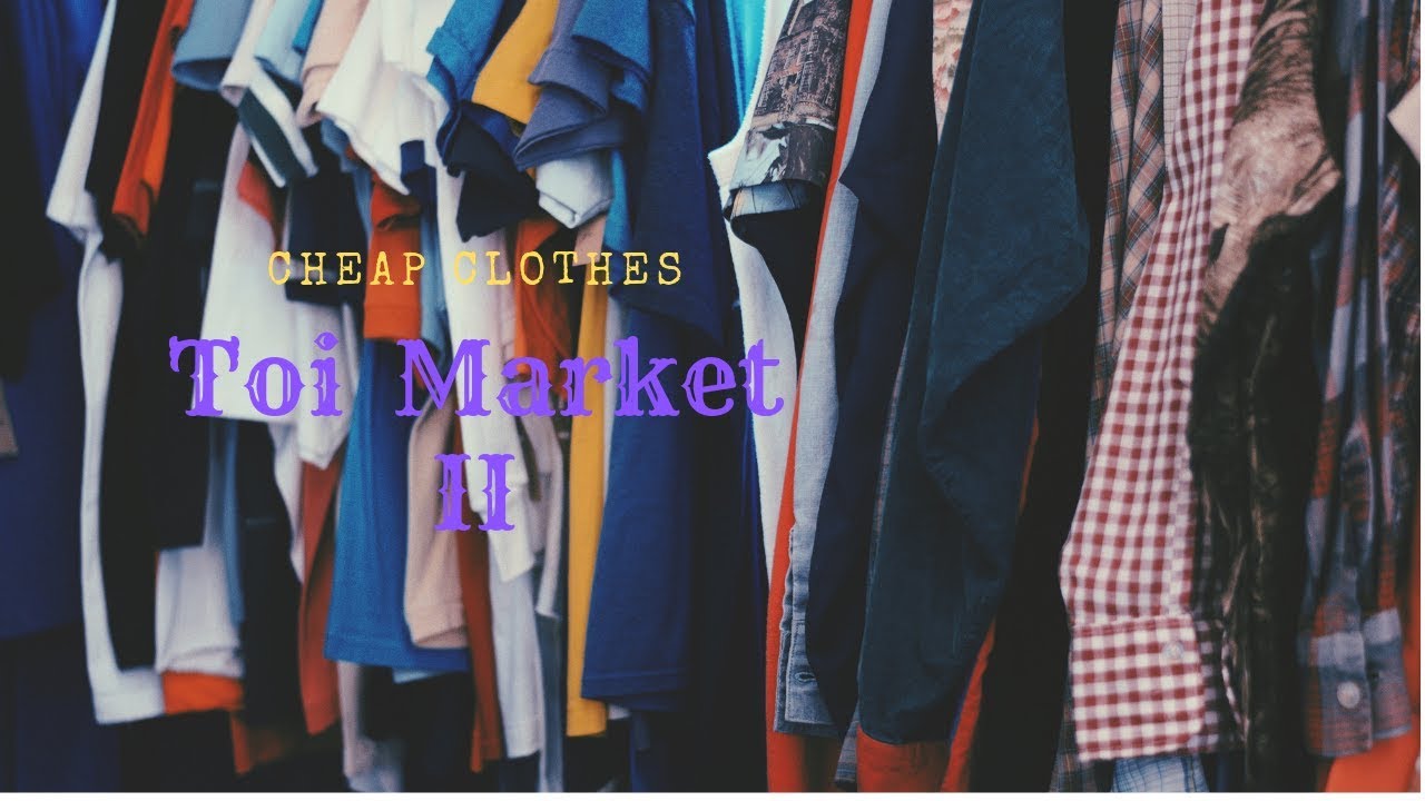 CHEAP CLOTHES//TOI MARKET II 2019//Call Me Sledge