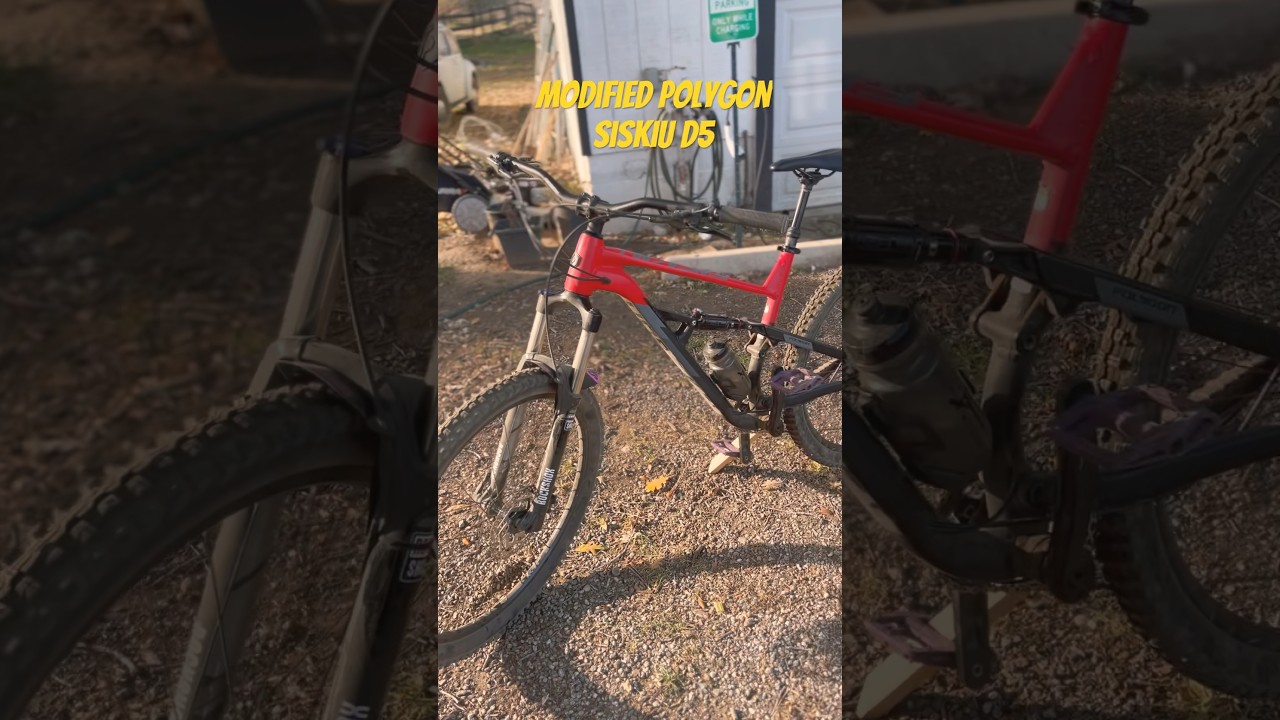 Polygon Siskiu D5  Entry Level Full Suspension Mountain bike #mtb #music #art #bike #polygon #shorts
