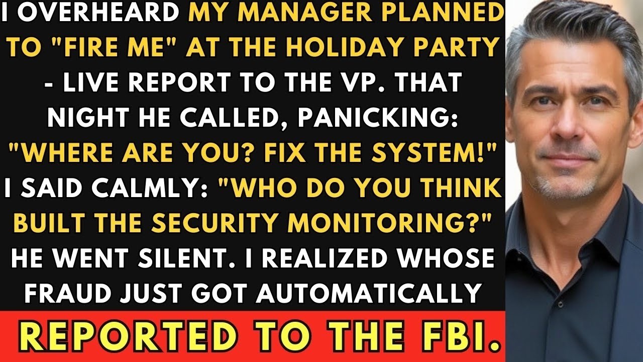 I Overheard Their Plan to Fire Me—Then I Used My Security System to Expose Them