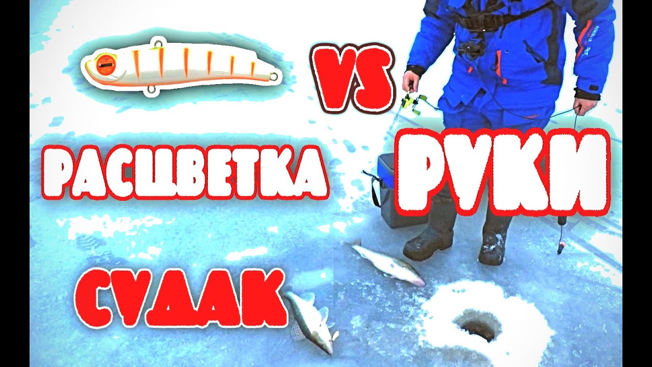 Рыбалка в Эстонии. Судак. Виб. Расцветка или руки?