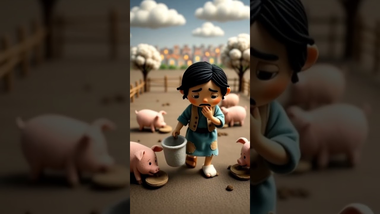 Cantito del hijo pródigo para niños 🤍 | Canción infantil bíblica original – Fe de Algodón”