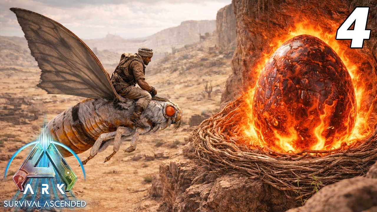 Je veux voler les wyvernes pour me venger des humains ! Ark Ascended / Scorched Earth Human NPC 4