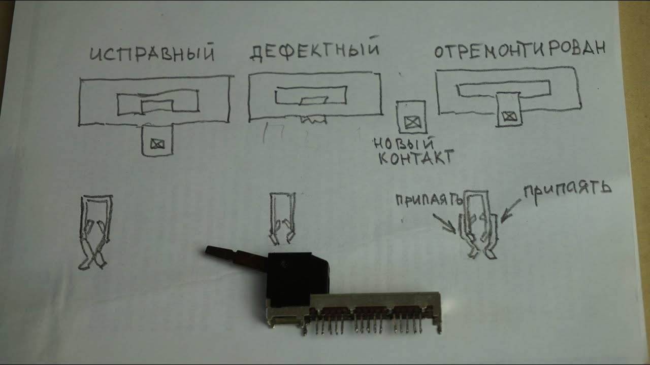 Тех. уголок Винтика и Шпунтика. Ремонт переключателя магнитолы.