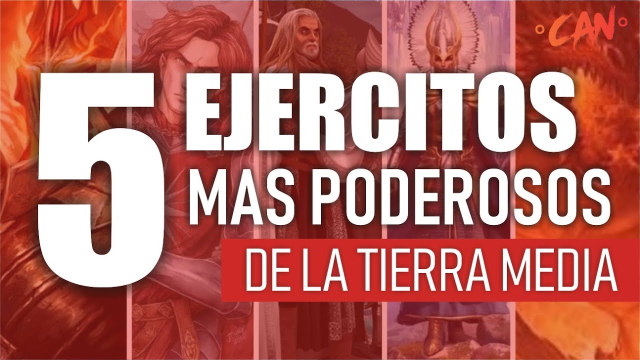 ⚔️ TOP #5: Ejércitos y tropas más poderosos de la Tierra Media 🔥 Tolkien y El Señor de los Anillos