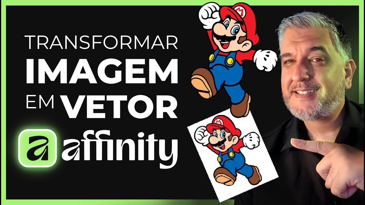Como Transformar Imagem em Vetor no Affinity Designer 2025 (Grátis)