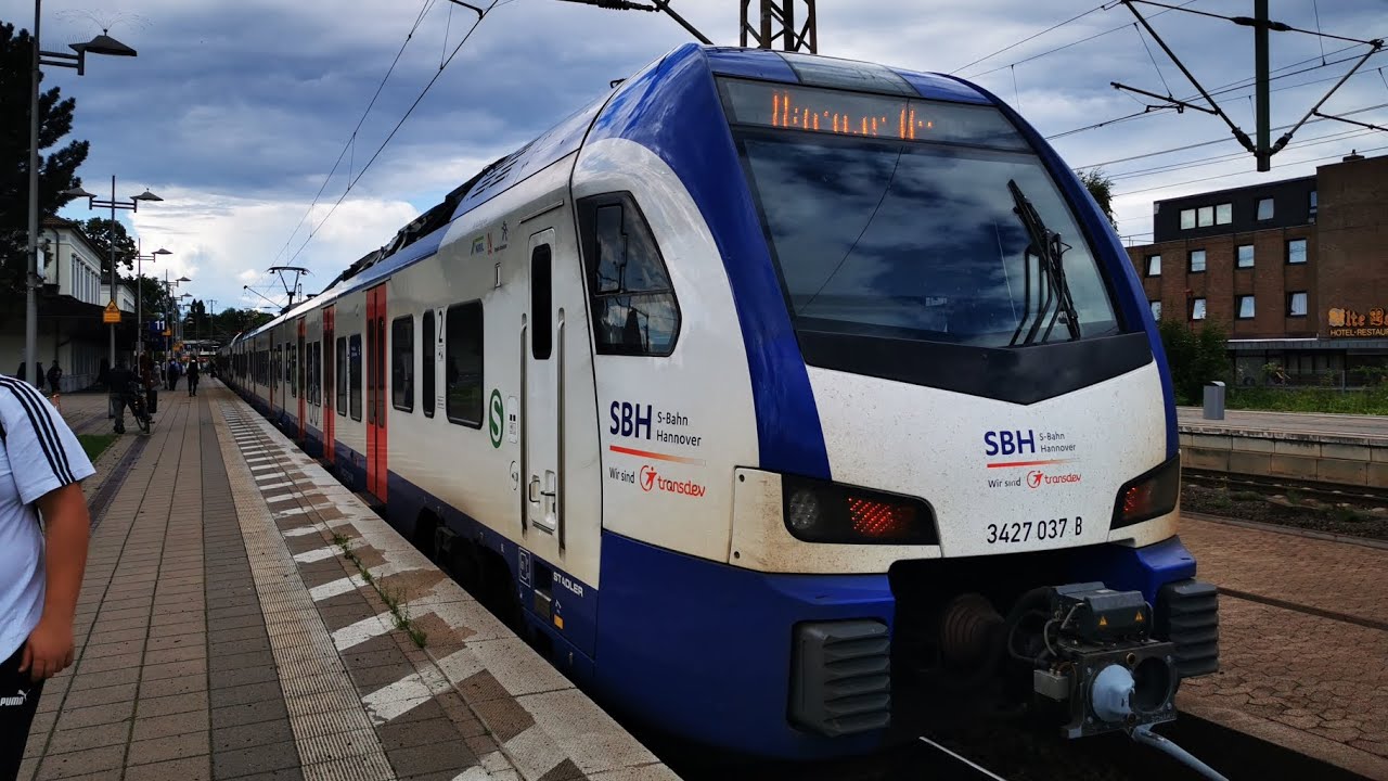 S-Bahn Hannover Mitfahrt im Flirt 3 XL 3427 von Celle bis Lehrte auf der S7