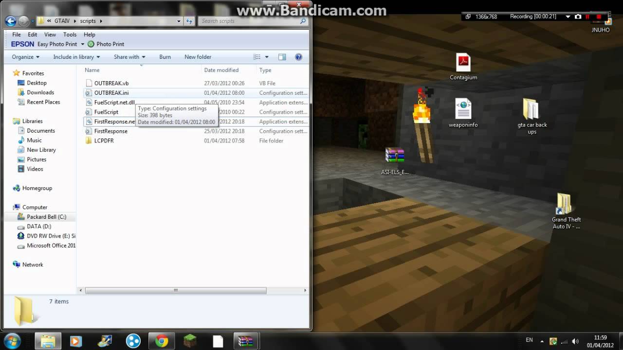 gta iv how to install zombie outbreak mod