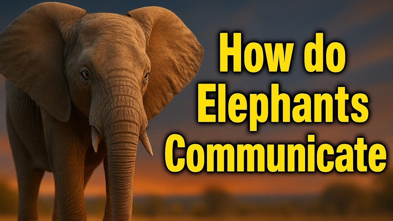 How do Elephants Communicate Over Long Distances?