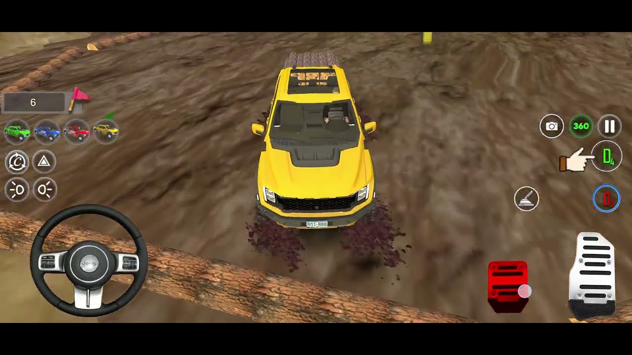 Game 4×4 Offroad Jeep Driving 3D - Drive SUV 4x4 Jeep Offroad Game