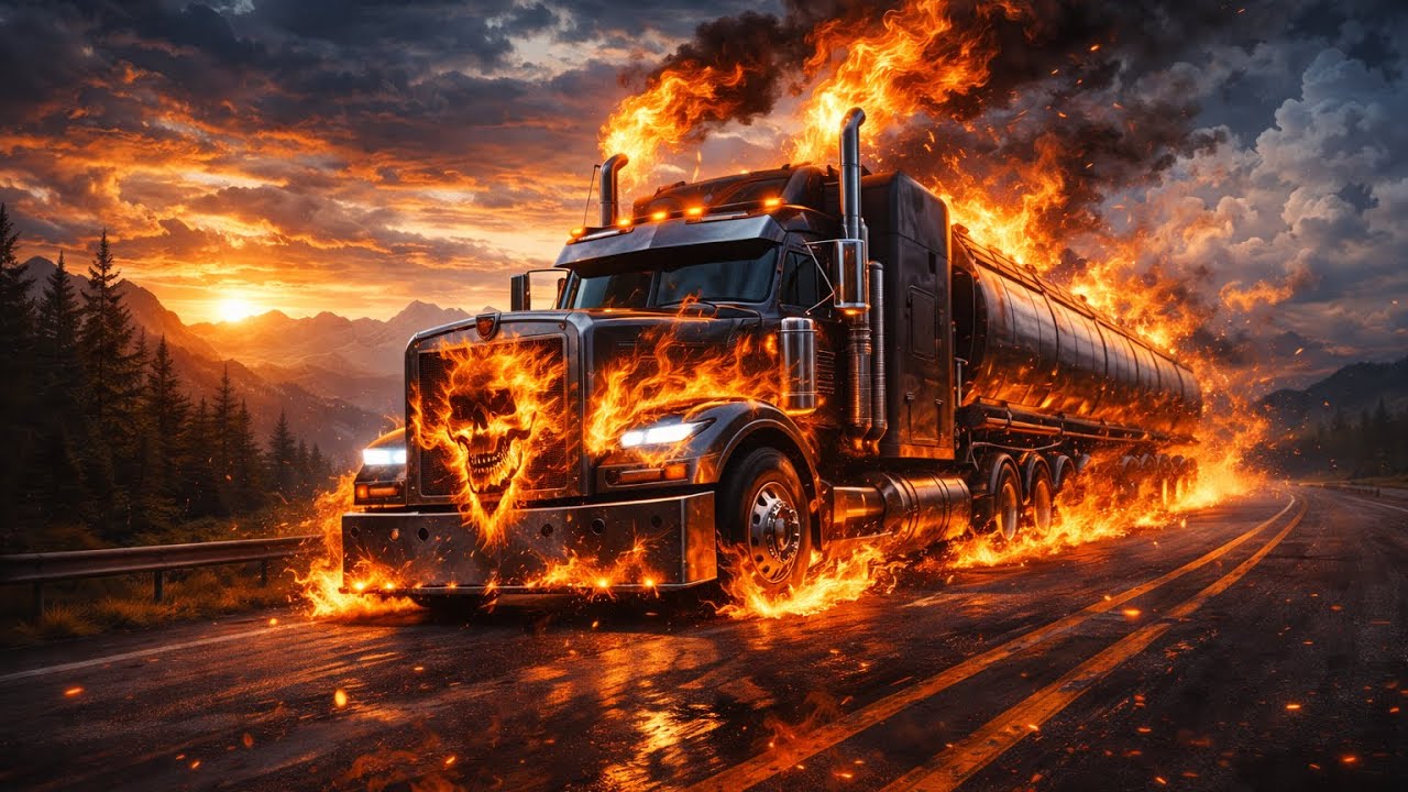 TRUCK MAN 🚛🔥 (Versão Oficial) Trap | Visualizer