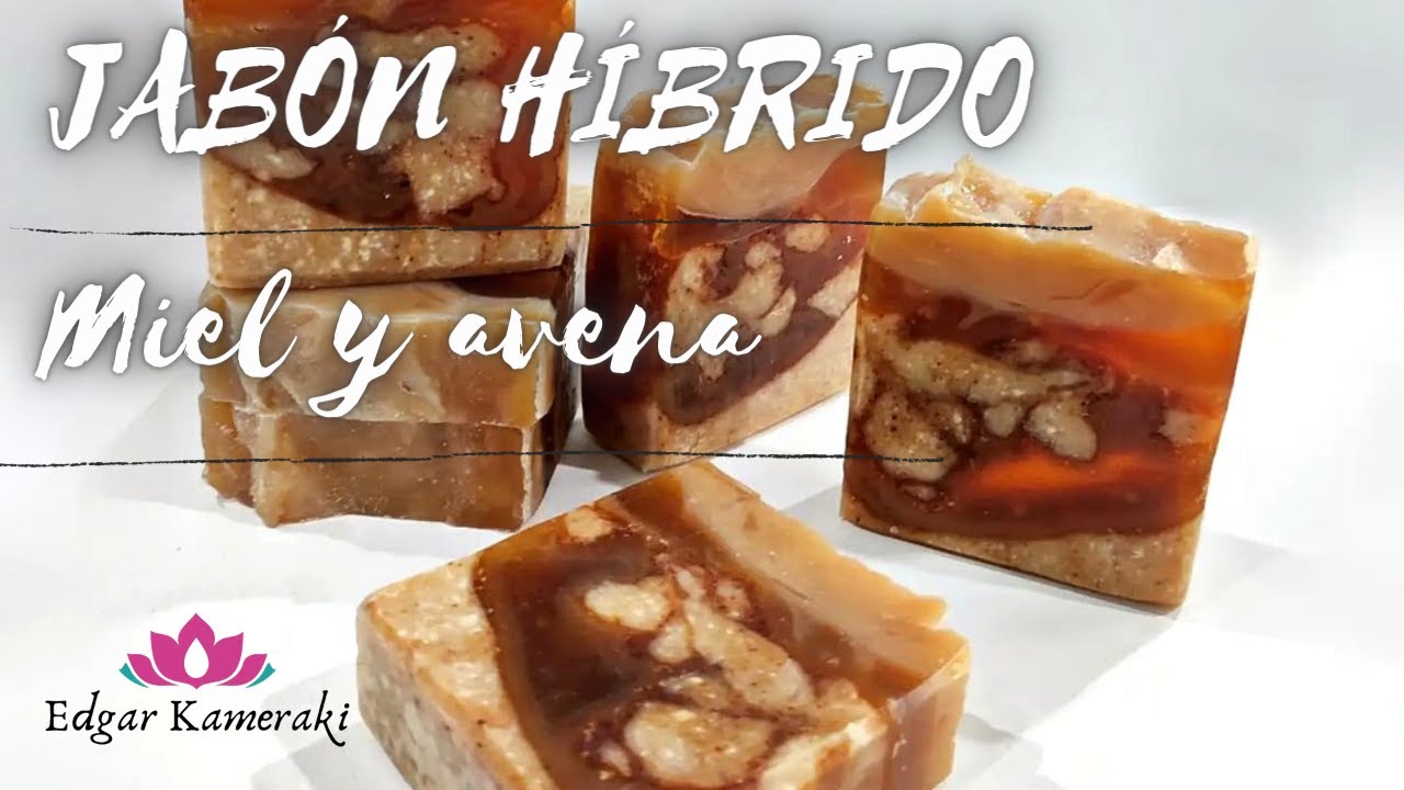 JABÓN HIBRIDO ,saponificado en frio y jabón de glicerina
