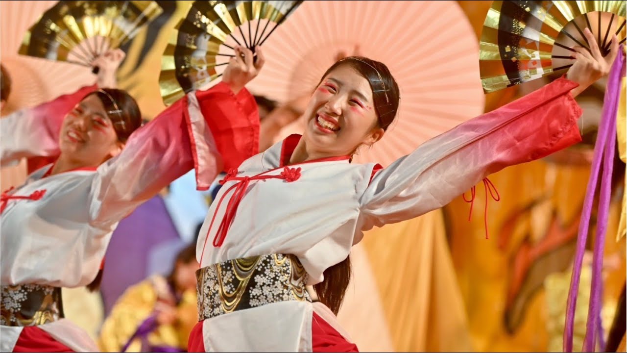 【安濃津よさこい】福井大学よっしゃこい 2025年度演舞『義ノ華』2025/10/11　お城西メイン会場サタデーナイト