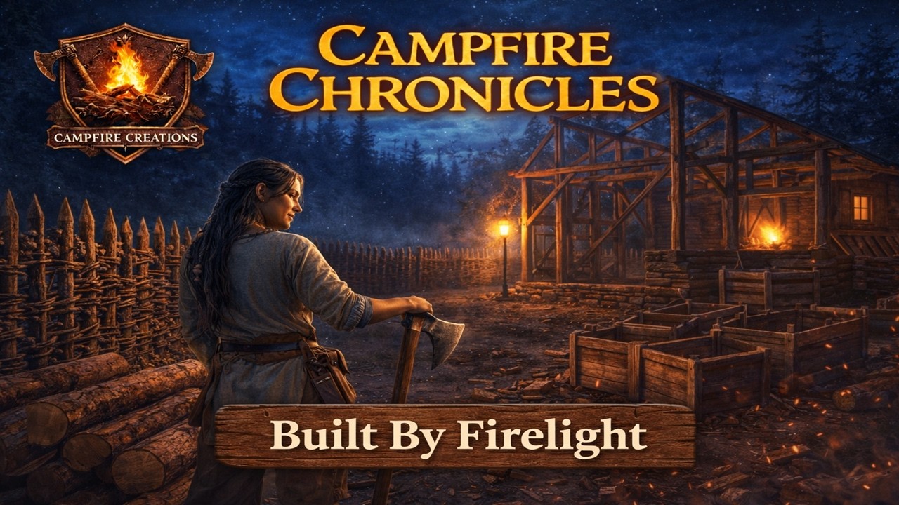 Campfire Chronicles – Built by Firelight #gaming #aska #solosurvival