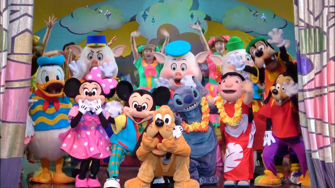 [4K]パークファンパーティ ミッキー＆ヒズパルズ タイムオフ 2019