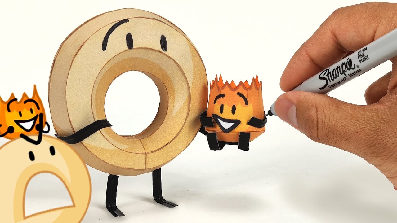 BFDI - TPOT: Making Donut & Firey Jr.