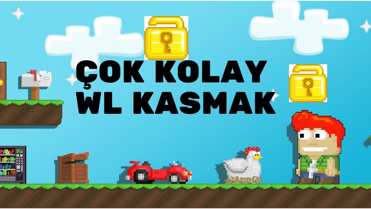 Growtopia &Ccedil;ok Kolay WL Kasma Taktiği 2020