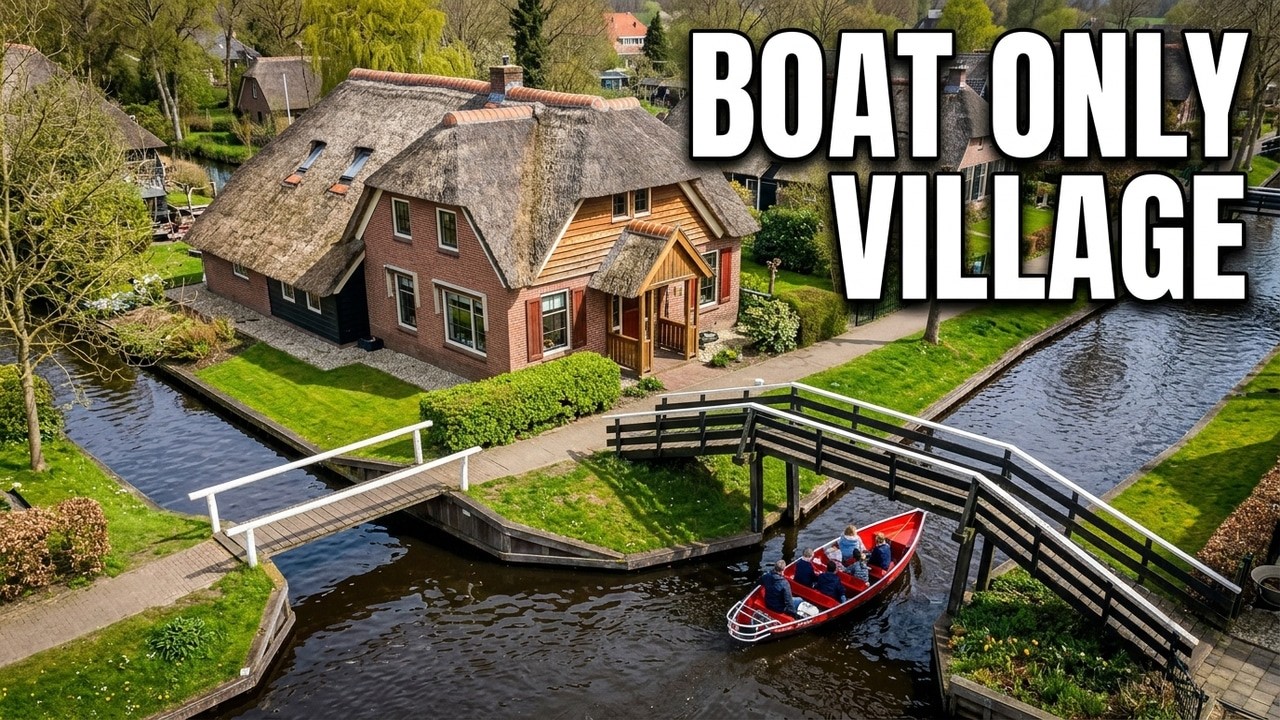GIETHOORN: The MOST BEAUTIFUL VILLAGE in the Netherlands | 4K Travel Documentary