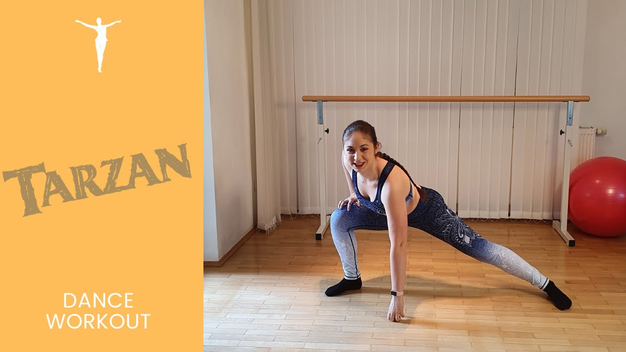 7 min TARZAN DANCE WORKOUT || Cardio Workout || Stretching Included