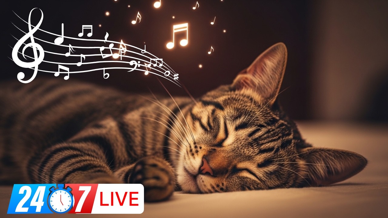24/7 Live Relaxing Cat Music 2026 – Peaceful Sounds for Felines