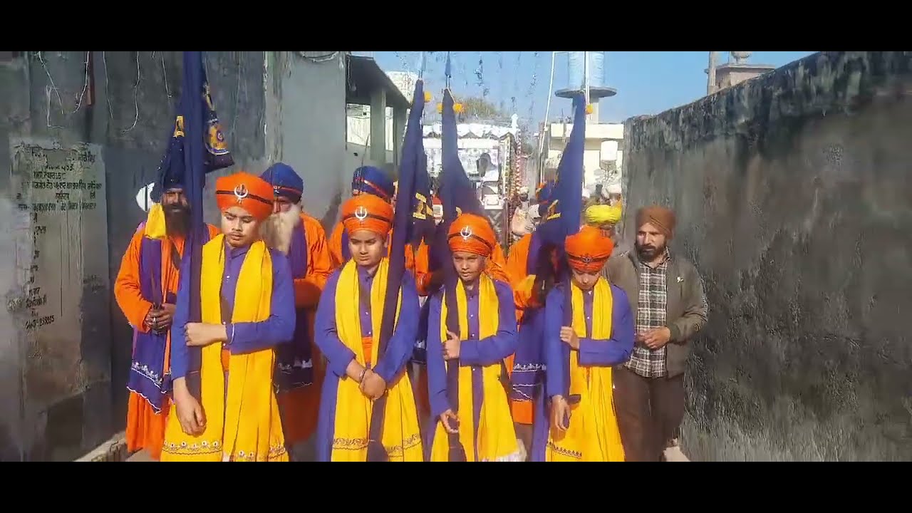 Nagr kirtan pind samadh bhai (moga)#nagarkirtan #video