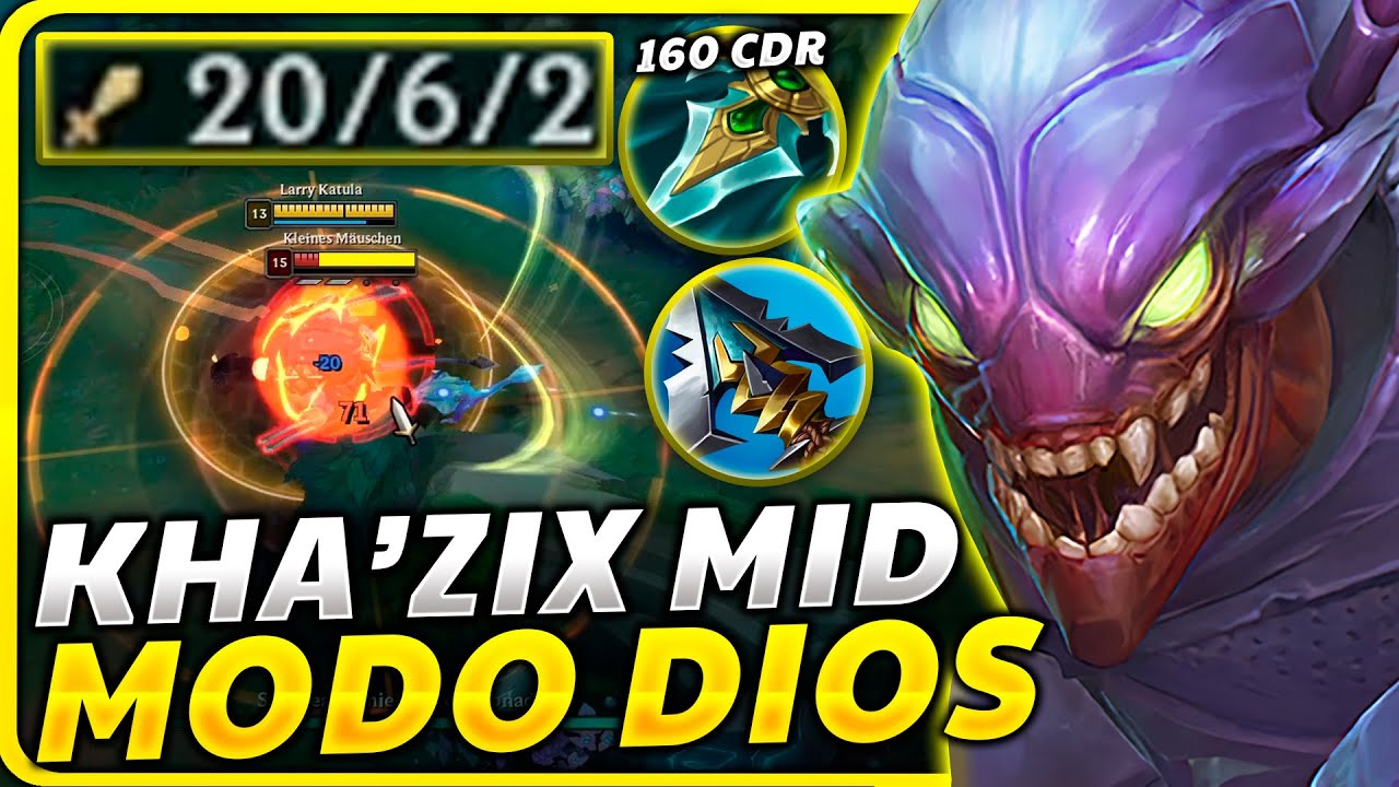 😱¡Este GANGPLANK SE VUELVE LOCO al ver el NUEVO KHA'ZIX MID y su BUILD 100% SIN SENTIDO! *ONE SHOT*