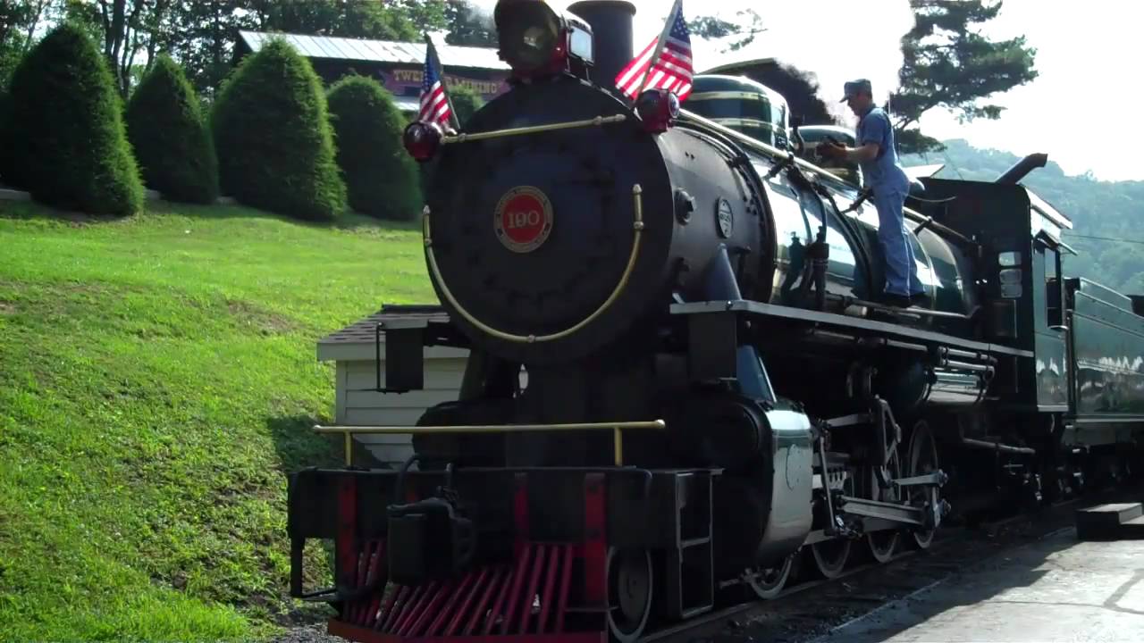 Tweetsie Railroad #190 with Cab Ride Footage Part 1