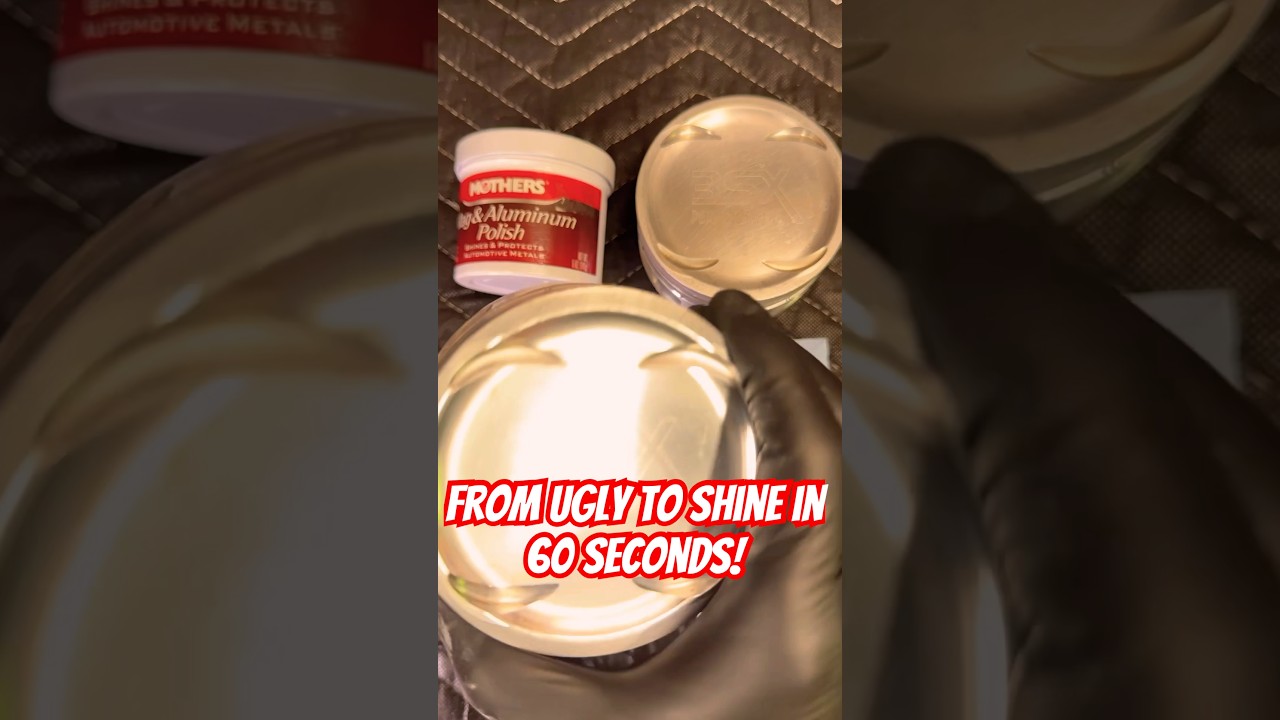 WATCH Mothers Aluminum Polish Work FAST