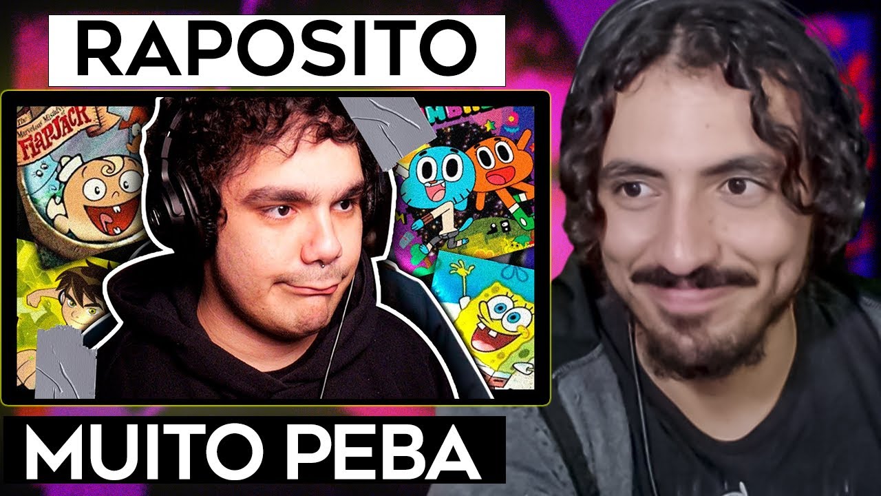 JULGANDO DESENHOS ANIMADOS (Ft. Gemaplys e Veiin) - Toca do Foxy | Leozin React
