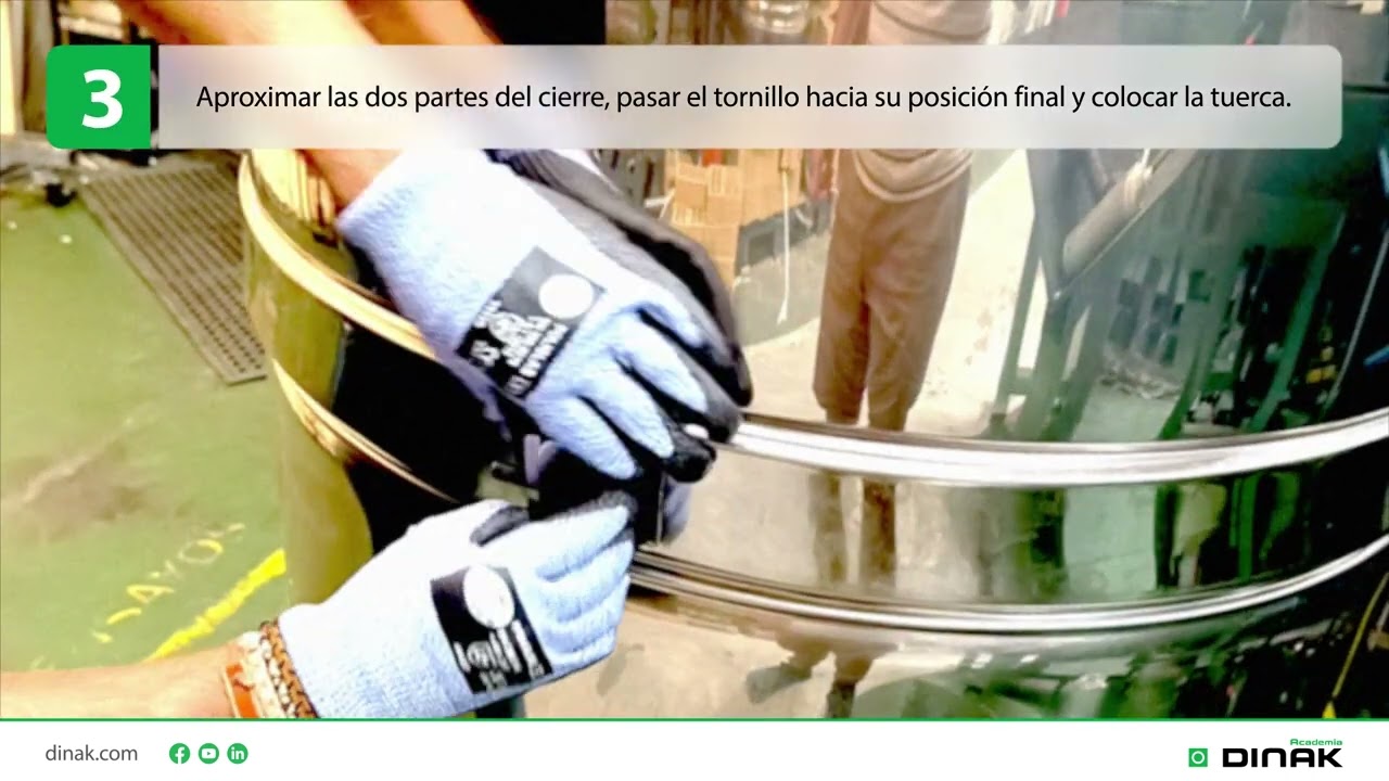 Instrucciones de montaje Dinak GE+ y EI120+ en Diámetros Grandes