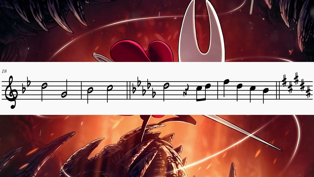 Hollow Knight: Silksong - Skarrsinger Karmelita (Vocal Sheet Music by Stanislav Kovalevskiy)