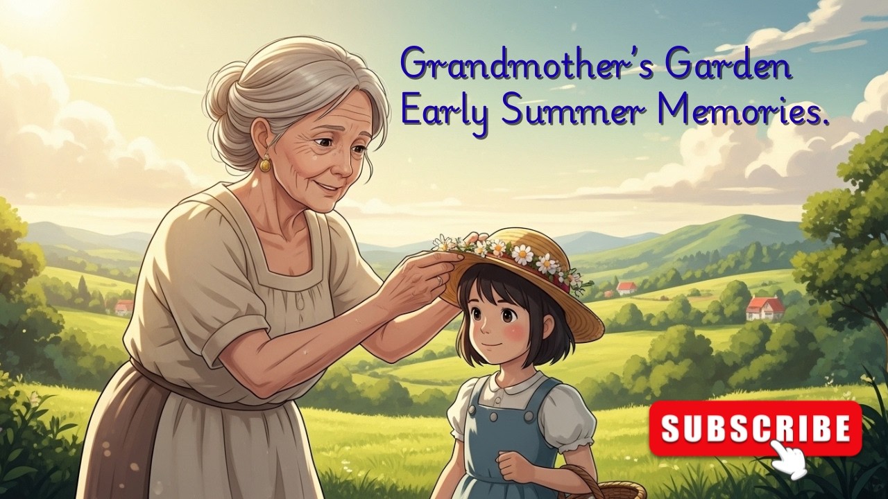 Grandmother’s Garden in Early Summer.