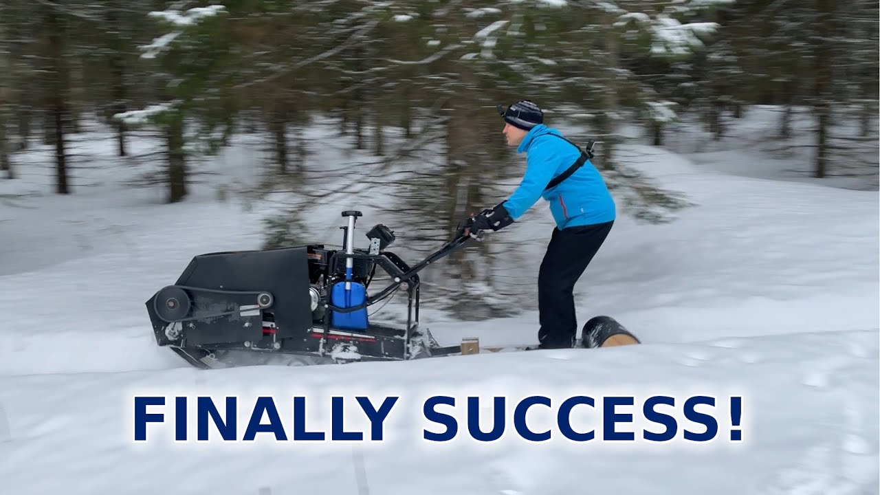How to build a Snowdog part 10 - Final version and trail grooming