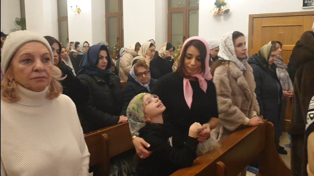 Рождественская служба в Ассирийской Церкви 🎊🙌🙏🏼❤Assyrian Church. Christmas 🎊🙌🙏🏼❤ .2026