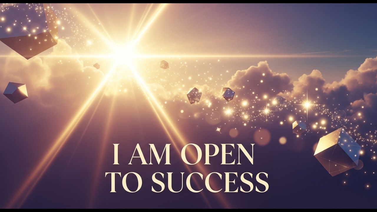 I Am Open To Success | Daily Positive Affirmations for Abundance & Success