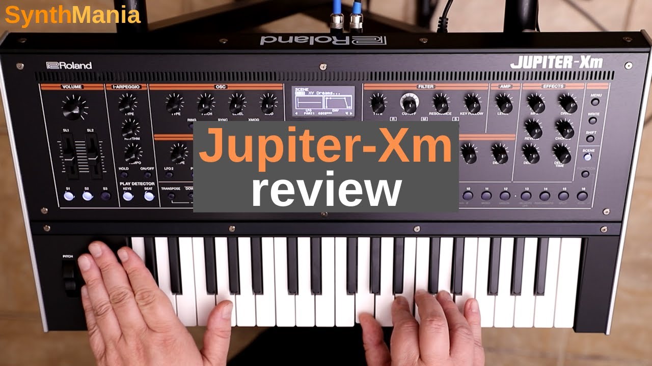 Обзор Roland Jupiter-Xm