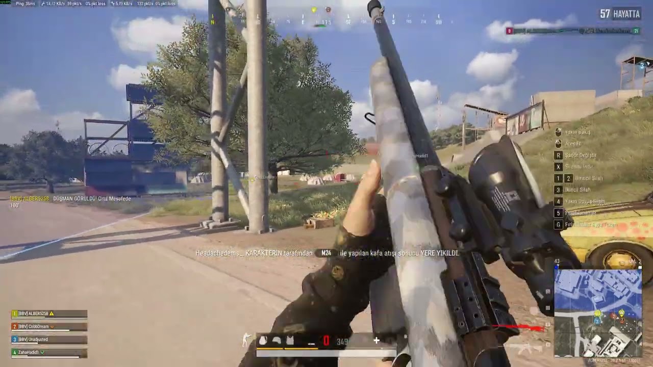 PLAYERUNKNOWN'S BATTLEGROUNDS  Çoklu Öldürme